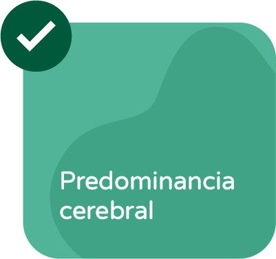 Predominancia cerebral