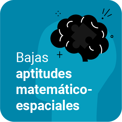 Bajas aptitudes matemáticoespaciales
